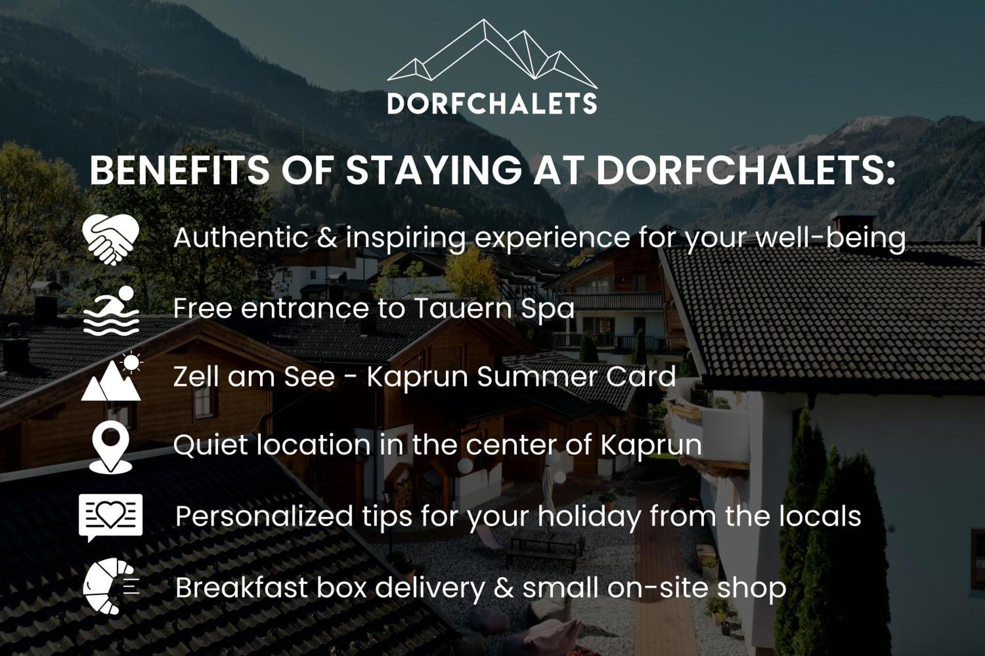 Dorfchalets & Apartments - Authentic Experience In Centre Of Kaprun Including Tauernspa And Summercard Exterior photo